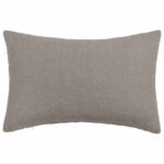 vidaXL Poťah na podložku 6 pcs HEERLEN Svetlosivá 50 x 70 cm Bouclé – Obrázok 2