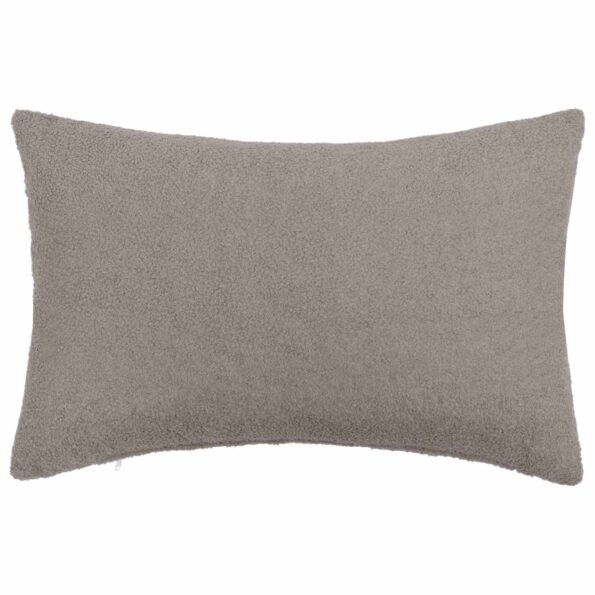 vidaXL Poťah na podložku 6 pcs HEERLEN Svetlosivá 50 x 70 cm Bouclé – Obrázok 2