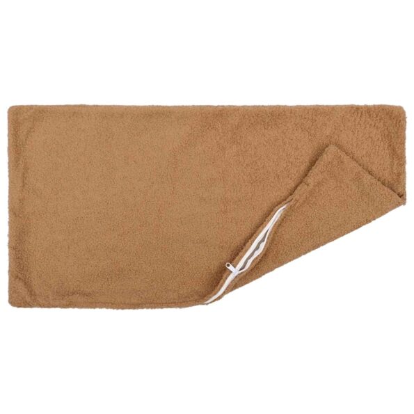 vidaXL Poťah na podložku 6 pcs HEERLEN Béžová 50 x 70 cm Bouclé – Obrázok 3