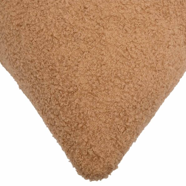 vidaXL Poťah na podložku 6 pcs HEERLEN Béžová 50 x 70 cm Bouclé – Obrázok 4