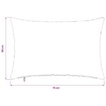 vidaXL Poťah na podložku 2 ks HEERLEN Červená 50 x 75 cm Látka – Obrázok 9
