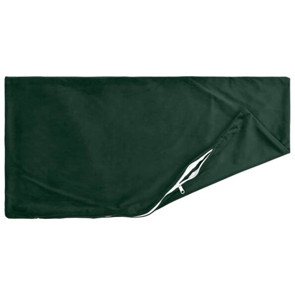 vidaXL Poťah na podložku 6 pcs HEERLEN Tmavozelená 50 x 75 cm Zamat – Obrázok 4