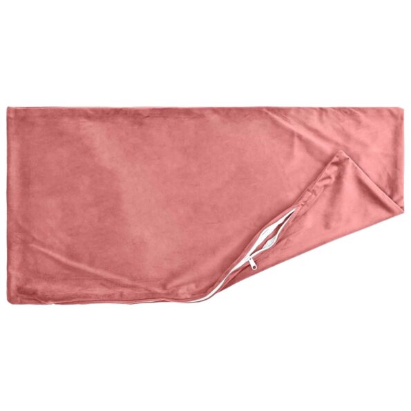 vidaXL Poťah na podložku 2 pcs HEERLEN Ružová 50 x 75 cm Zamat – Obrázok 4