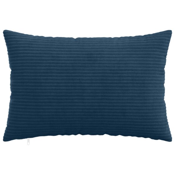 vidaXL Poťah na podložku 6 pcs HEERLEN Námornícka modrá 50 x 75 cm – Obrázok 2
