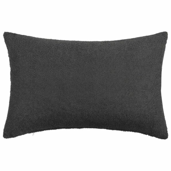 vidaXL Poťah na podložku 2 pcs HEERLEN Tmavosivá 50 x 75 cm Bouclé – Obrázok 2