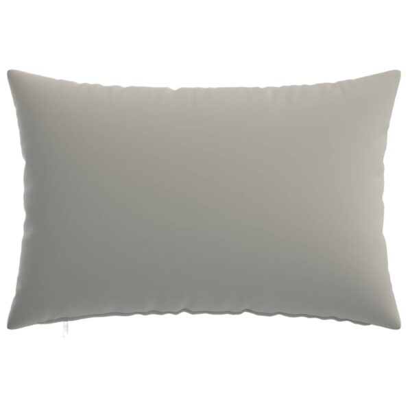 vidaXL Poťah na podložku 2 pcs HEERLEN Sivá 50 x 75 cm Polyester – Obrázok 2
