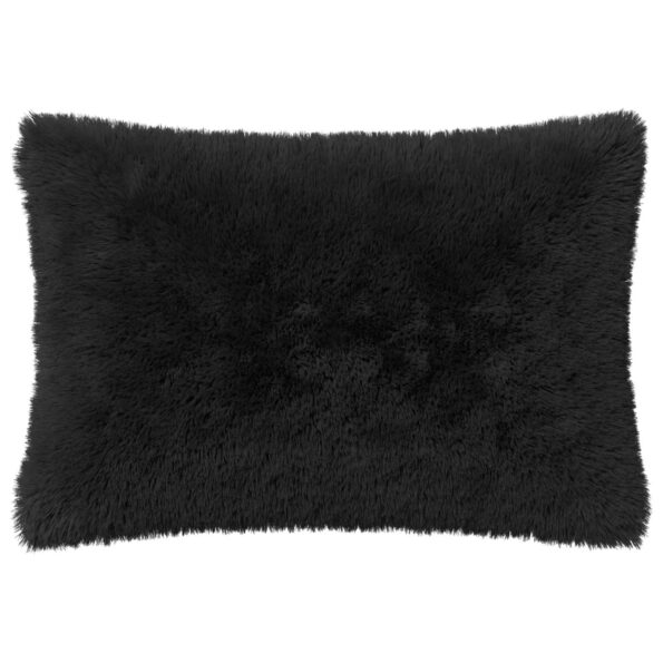 vidaXL Poťah na podložku 6 pcs HEERLEN Čierna 50 x 75 cm PV fleece – Obrázok 3