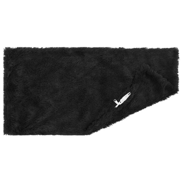 vidaXL Poťah na podložku 6 pcs HEERLEN Čierna 50 x 75 cm PV fleece – Obrázok 4