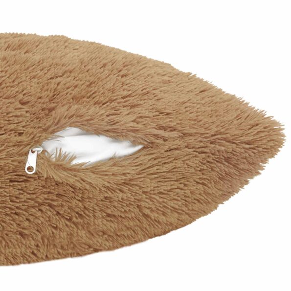 vidaXL Poťah na podložku 2 pcs HEERLEN Sivohnedá 50 x 75 cm PV fleece – Obrázok 6