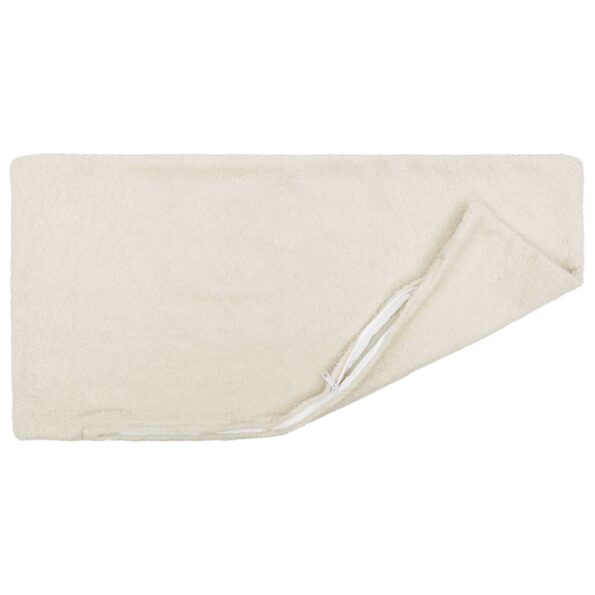 vidaXL Poťah na podložku 6 pcs HEERLEN Krémová 50 x 80 cm Bouclé – Obrázok 3