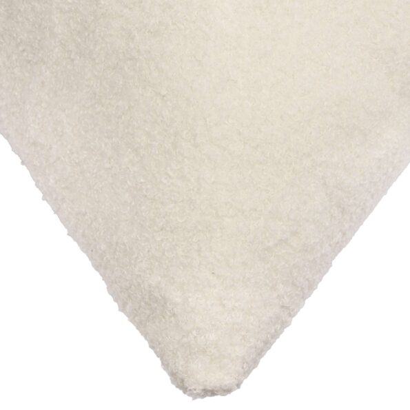 vidaXL Poťah na podložku 6 pcs HEERLEN Krémová 50 x 80 cm Bouclé – Obrázok 4