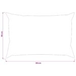 vidaXL Poťah na podložku 2 ks HEERLEN Krémová 50 x 80 cm – Obrázok 10