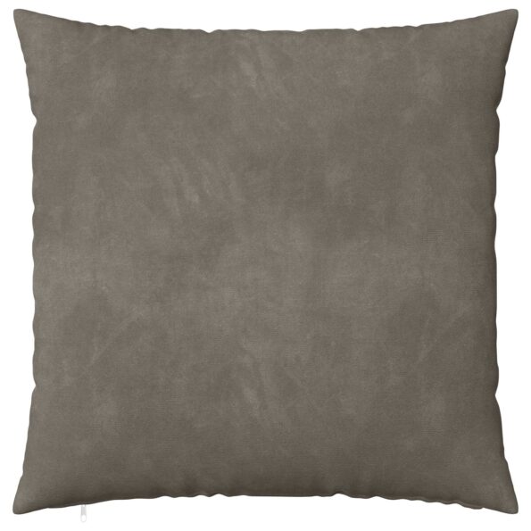 vidaXL Poťah na podložku 6 pcs HEERLEN Svetlosivá 55 x 55 cm Zamat – Obrázok 3