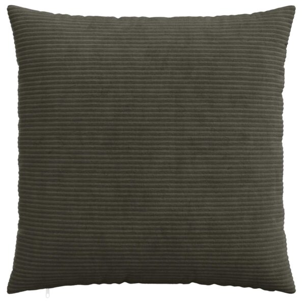 vidaXL Poťah na podložku 2 pcs HEERLEN Antracitová 55 x 55 cm manšestr – Obrázok 2