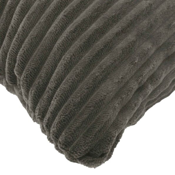 vidaXL Poťah na podložku 2 pcs HEERLEN Antracitová 55 x 55 cm manšestr – Obrázok 4