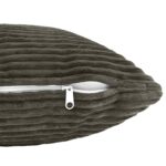 vidaXL Poťah na podložku 2 pcs HEERLEN Antracitová 55 x 55 cm manšestr – Obrázok 5