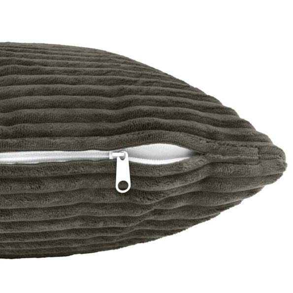 vidaXL Poťah na podložku 2 pcs HEERLEN Antracitová 55 x 55 cm manšestr – Obrázok 5
