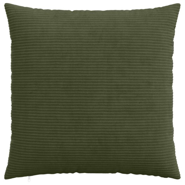 vidaXL Poťah na podložku 2 pcs HEERLEN Zelená 55 x 55 cm manšestr – Obrázok 2