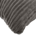 vidaXL Poťah na podložku 2 pcs HEERLEN Tmavosivá 60 x 60 cm manšestr – Obrázok 4