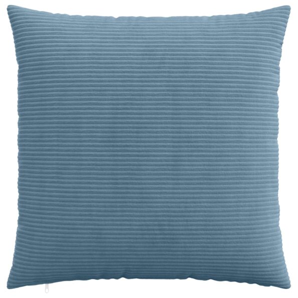 vidaXL Poťah na podložku 2 pcs HEERLEN Modrá 60 x 60 cm manšestr – Obrázok 2