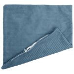 vidaXL Poťah na podložku 2 pcs HEERLEN Modrá 60 x 60 cm manšestr – Obrázok 3