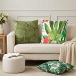 vidaXL Poťah na podložku 2 pcs HEERLEN Viacfarebný 60 x 60 cm – Obrázok 3