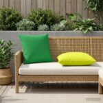 vidaXL Poťah na podložku 6 pcs HEERLEN Zelená 60 x 60 cm Polyester