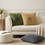 vidaXL Poťah na podložku 2 pcs HEERLEN Svetlosivá 60 x 60 cm PV fleece