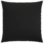 vidaXL Poťah na podložku 2 ks HEERLEN Čierna 65 x 65 cm Látka – Obrázok 2