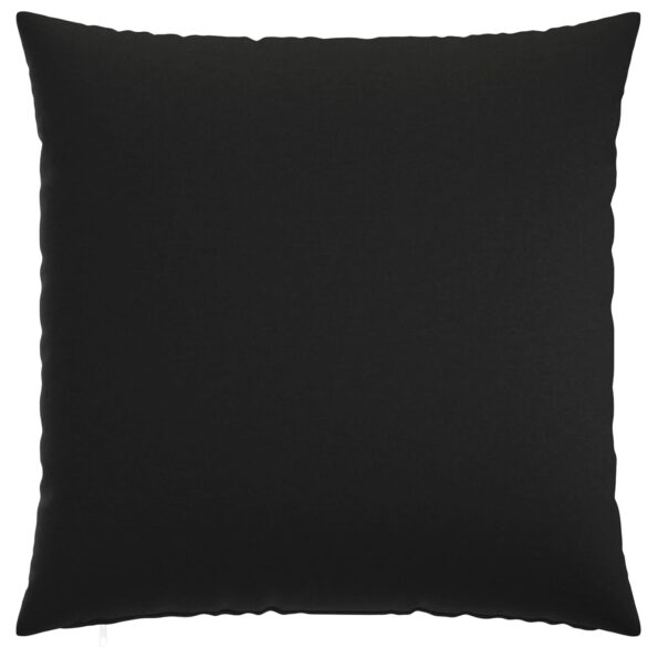 vidaXL Poťah na podložku 2 ks HEERLEN Čierna 65 x 65 cm Látka – Obrázok 2
