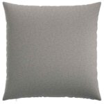 vidaXL Poťah na podložku 6 ks HEERLEN Oblá šedá 65 x 65 cm Látka – Obrázok 2