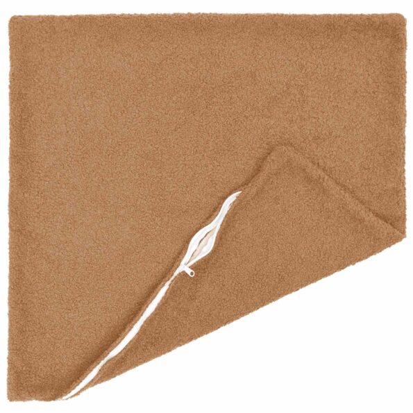vidaXL Poťah na podložku 6 pcs HEERLEN Béžová 65 x 65 cm Bouclé – Obrázok 3