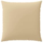 vidaXL Poťah na podložku 2 pcs HEERLEN Béžová 65 x 65 cm Polyester – Obrázok 4