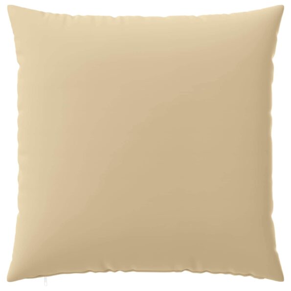 vidaXL Poťah na podložku 2 pcs HEERLEN Béžová 65 x 65 cm Polyester – Obrázok 4