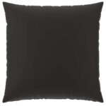 vidaXL Poťah na podložku 6 pcs HEERLEN Čierna 65 x 65 cm Polyester – Obrázok 4