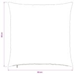vidaXL Poťah na podložku 2 pcs HEERLEN Ružová 65 x 65 cm PV fleece – Obrázok 10