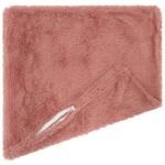 vidaXL Poťah na podložku 2 pcs HEERLEN Ružová 65 x 65 cm PV fleece – Obrázok 4