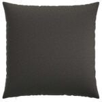 vidaXL Poťah na podložku 6 ks HEERLEN Tmavosivá 70 x 70 cm Látka – Obrázok 2