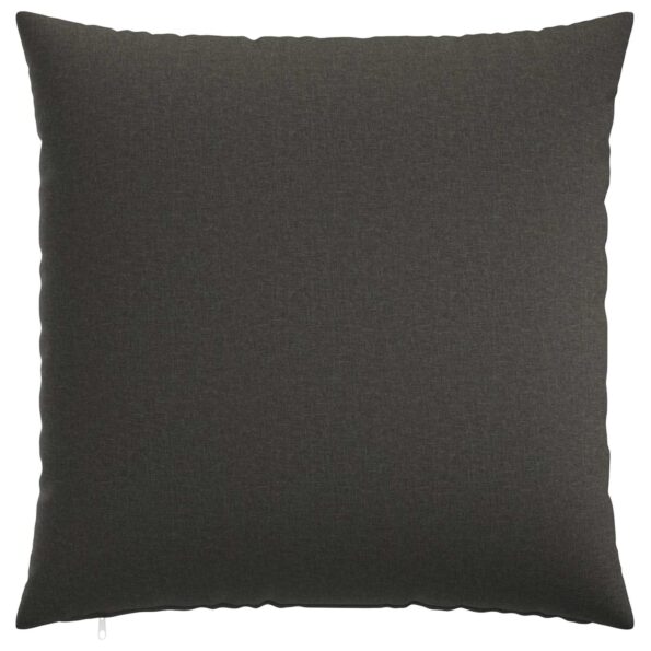 vidaXL Poťah na podložku 6 ks HEERLEN Tmavosivá 70 x 70 cm Látka – Obrázok 2