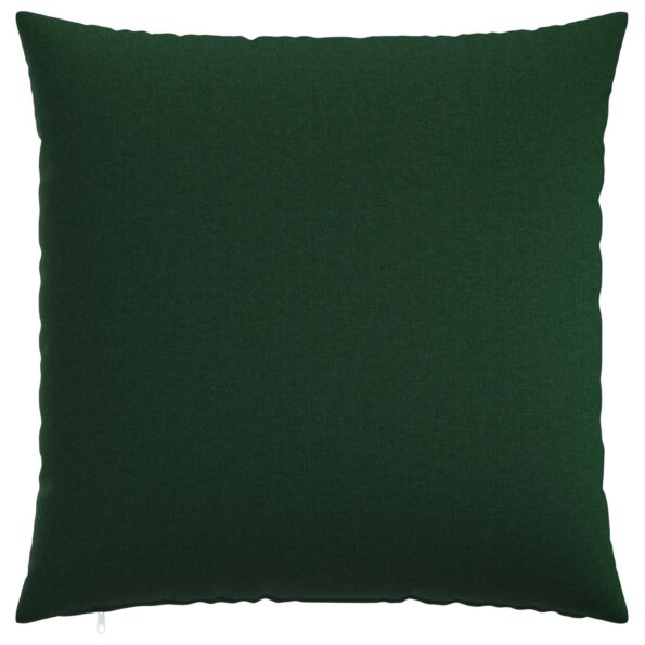 vidaXL Poťah na podložku 2 ks HEERLEN Tmavozelená 70 x 70 cm Látka – Obrázok 2