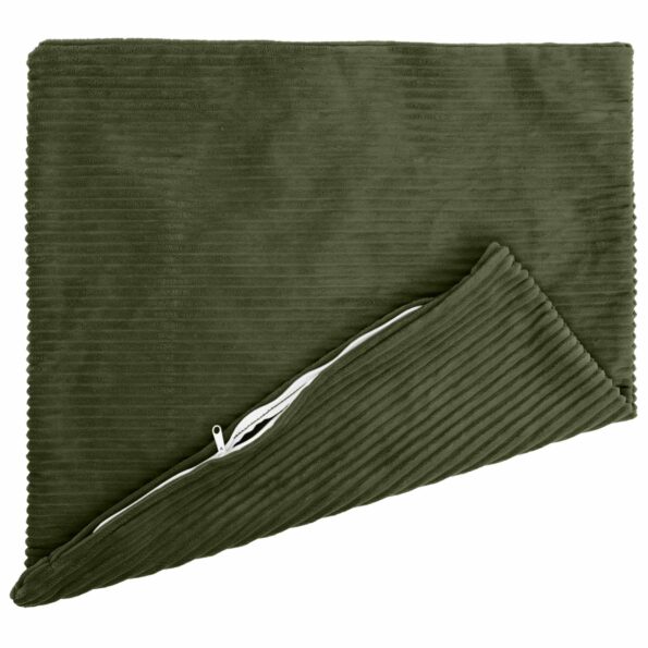 vidaXL Poťah na podložku 2 pcs HEERLEN Zelená 80 x 80 cm manšestr – Obrázok 3