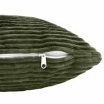 vidaXL Poťah na podložku 2 pcs HEERLEN Zelená 80 x 80 cm manšestr – Obrázok 5
