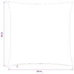 vidaXL Poťah na podložku 2 pcs HEERLEN Zelená 80 x 80 cm manšestr – Obrázok 9