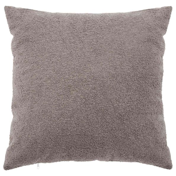 vidaXL Poťah na podložku 6 pcs HEERLEN Svetlosivá 80 x 80 cm Bouclé – Obrázok 2