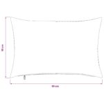 vidaXL Poťah na podložku 2 pcs ALMELO Krémová 30 x 50 cm manšestr – Obrázok 9