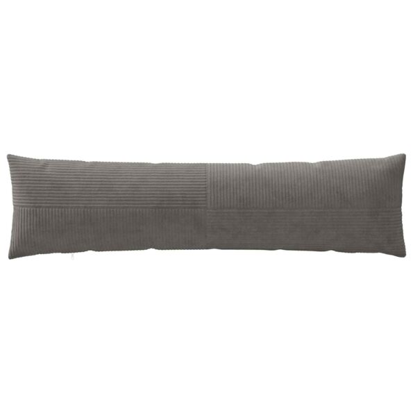 vidaXL Poťah na podložku ALMELO Tmavosivá 40 x 145 cm manšestr – Obrázok 2