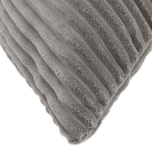 vidaXL Poťah na podložku 6 pcs ALMELO Svetlosivá 40 x 80 cm manšestr – Obrázok 4