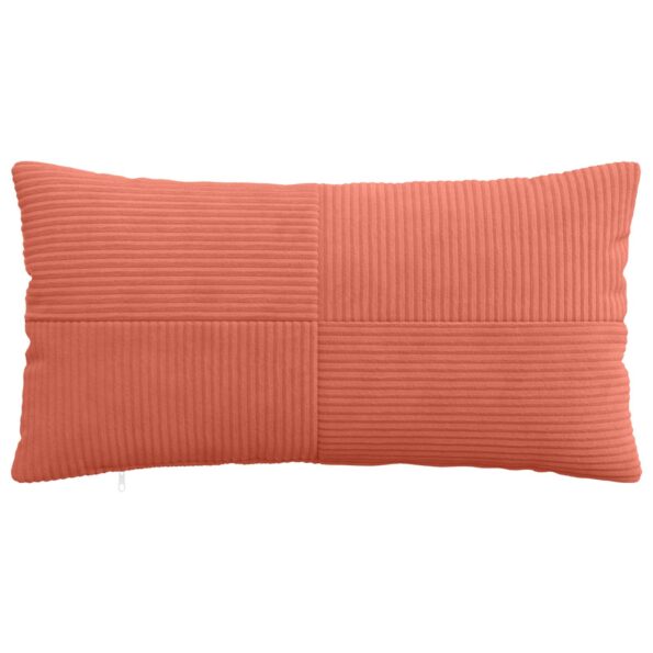 vidaXL Poťah na podložku 2 pcs ALMELO Červenooranžová 40 x 80 cm – Obrázok 2
