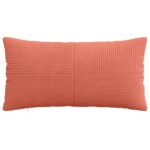 vidaXL Poťah na podložku 6 pcs ALMELO Červenooranžová 40 x 80 cm – Obrázok 2