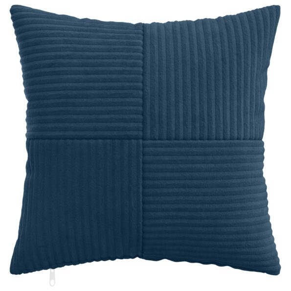 vidaXL Poťah na podložku 2 pcs ALMELO Námornícka modrá 45 x 45 cm – Obrázok 2